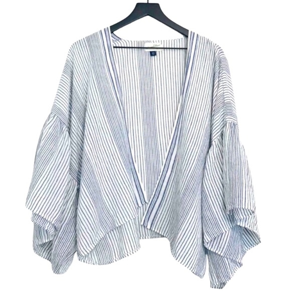 Universal Thread Oversized Stripes Ruffle Sleeves… - image 4
